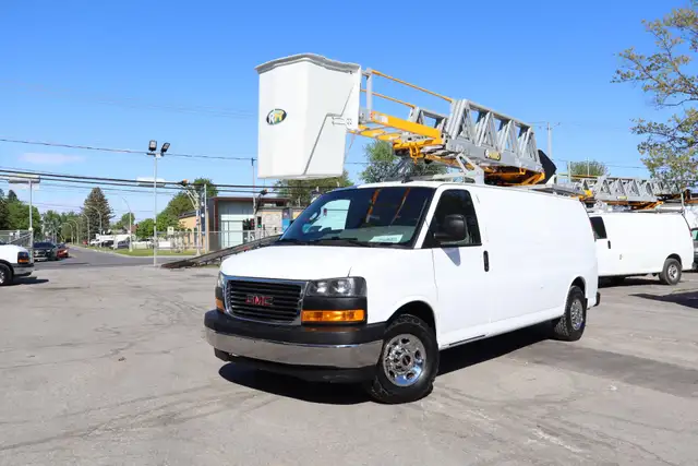 GMC Savana Cargo ALLONGÉ CARGO NACELLE RH38D ISOLÉ / 41.000 KM C - Photo 10