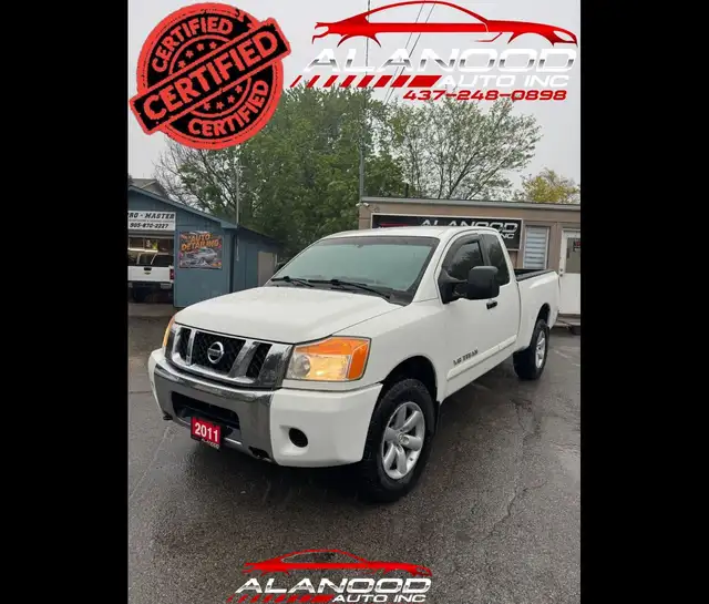 2011 Nissan Titan SV 4x4 King Cab LWB (CERTIFIED)