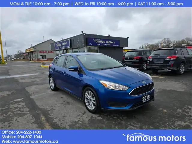 2018 Ford Focus SE Hatch