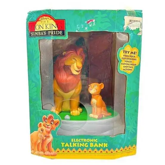 Vintage 1998 Disney Lion King II: Simba's Pride Bank NIB