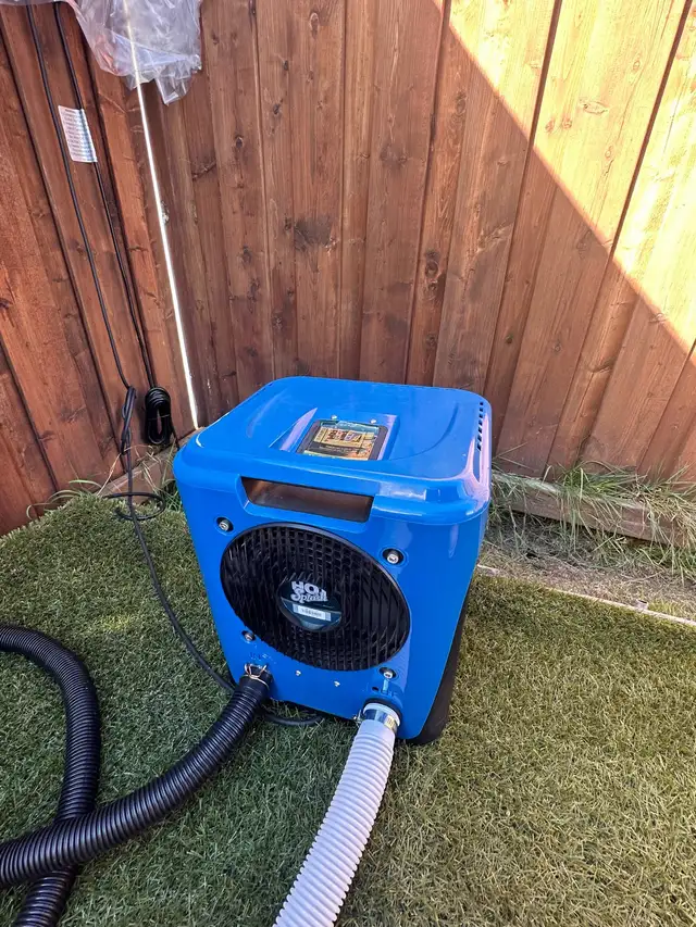 Pool heater (above ground)