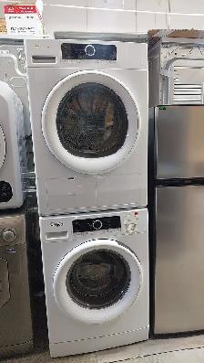 Washer & Dryer Set - 24 Whirlpool - Front Load - White - Used