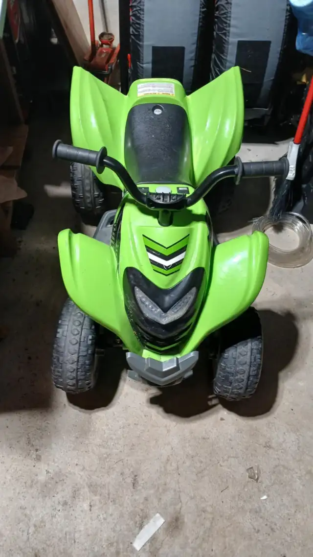 Green Ride-On Quad