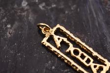 14K ALOHA PENDANT - Photo 4