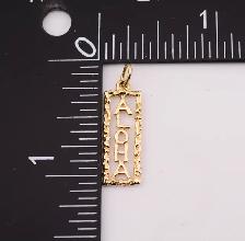 14K ALOHA PENDANT - Photo 5