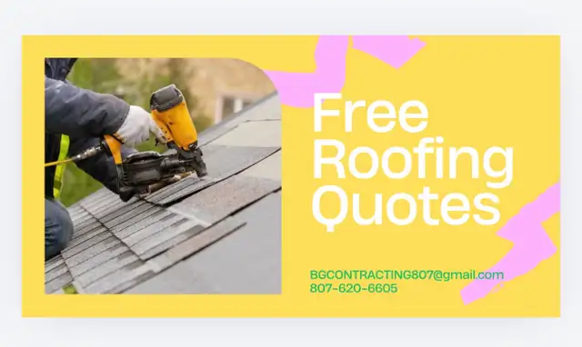 Free roof quotes