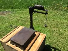 300# working Fairbanks platform scale-original condition