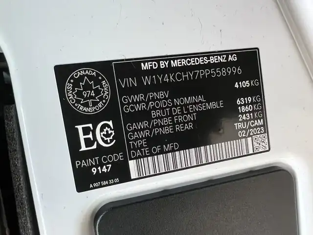 2023 Mercedes-Benz Sprinter Van CARGO 170WB - Photo 3