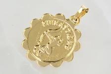 10K SAGITTARIUS PENDANT - Photo 2