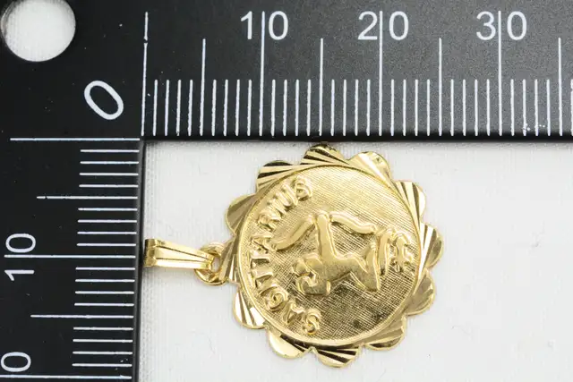 10K SAGITTARIUS PENDANT - Photo 6