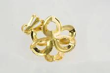 18K 3D FLOWER PENDANT - Photo 3
