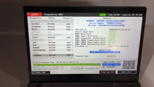 Lenovo ThinkPad T14s Gen 2 i5-1135G7 16GB 512GB Touch Win 11 - Photo 8
