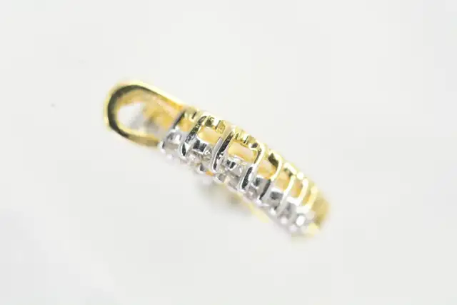 10K DIAMOND HEART PENDANT - Photo 6