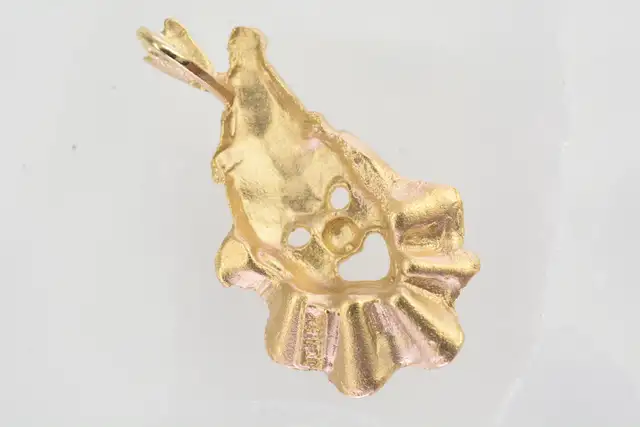 10K CLOWN PENDANT - Photo 2