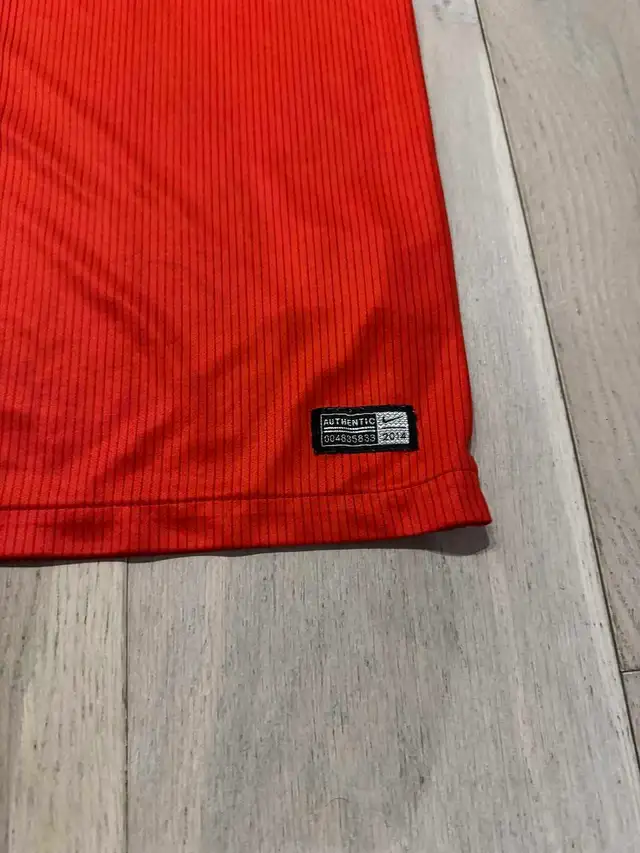 Nike England Football Soccer 2014 Red Away Jersey Men M - Photo 3