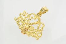 10K I LOVE YOU GRANDMA PENDANT - Photo 5
