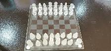 glass chess set