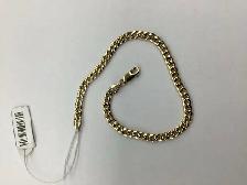 bracelet en or mailles ovales