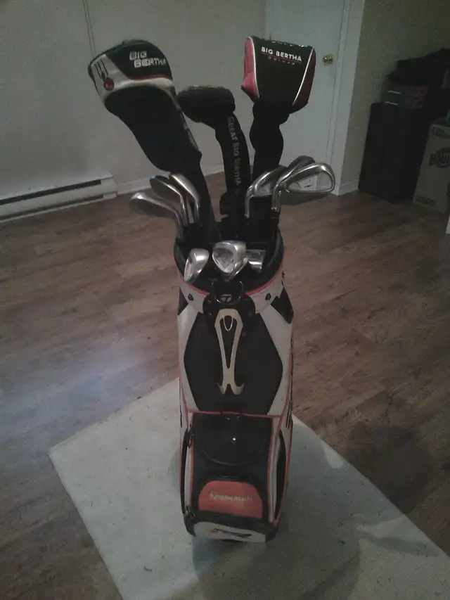 LEFT HAND GAUCHER TAYLORMADE GOLF BAG AND IRONS-CALLAWAY DRIVER - Photo 2