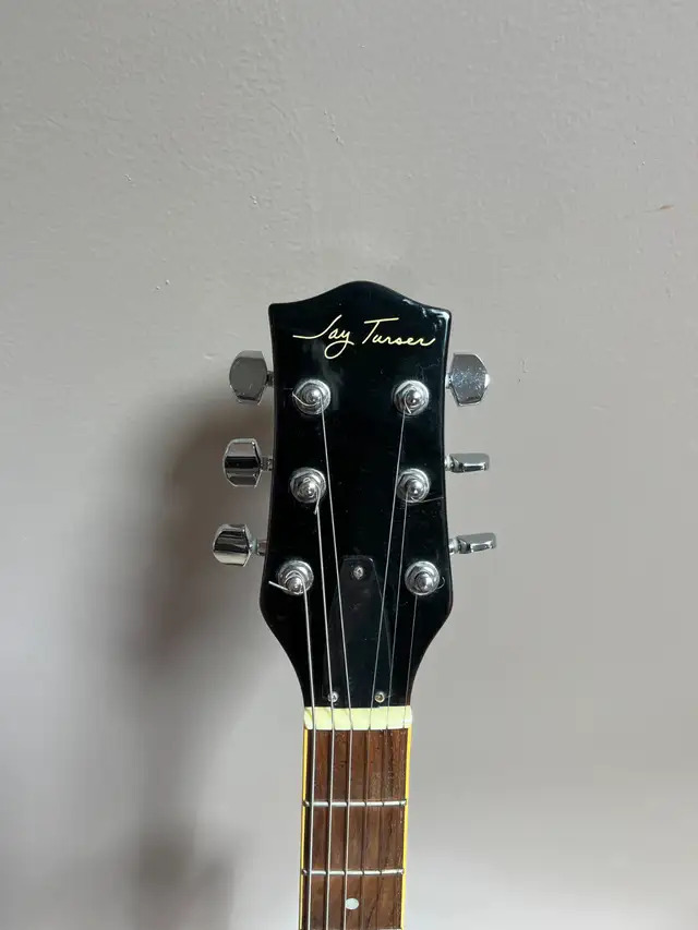 JayTurserJT-134 Semi-hollowbody electric guitar-Tobacco Sunburst - Photo 3