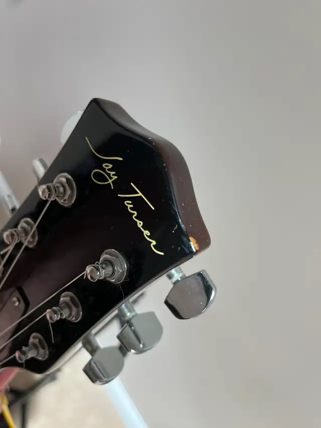 JayTurserJT-134 Semi-hollowbody electric guitar-Tobacco Sunburst - Photo 5