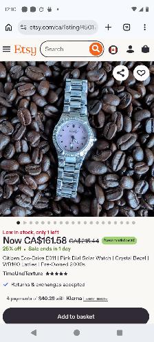 Ladies watch for sale