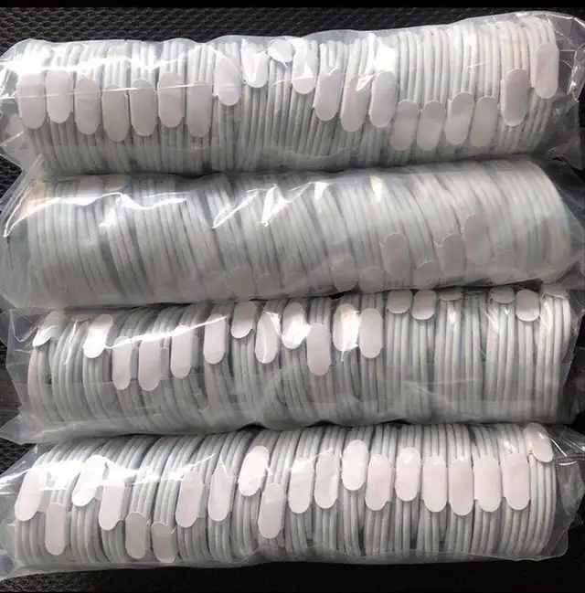 Fast Charger Lightning to USB 100 Cables Bulk Deal - Photo 3