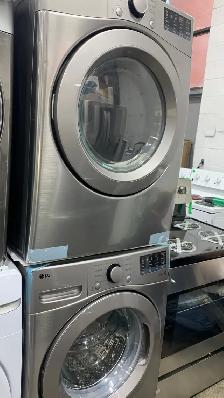Washer Dryer Set - LG Front Load WM3400CV/ DLE3400V  | Mega Sale