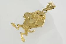 14K TAZ PENDANT - Photo 3