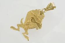 14K TAZ PENDANT - Photo 6