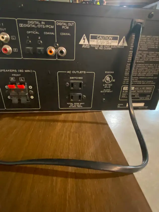 TEAC home theatre receiver - Photo 3