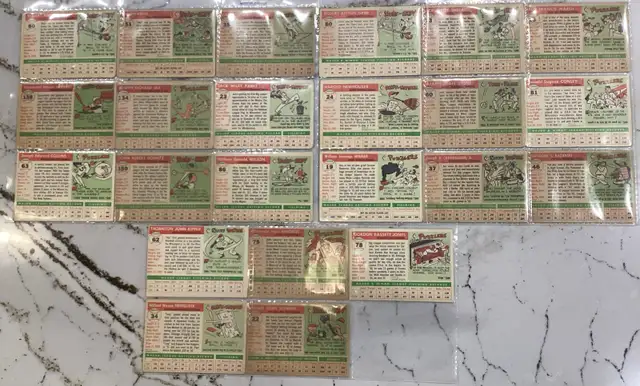 23 VTG - 1955 Topps(U.S.A.) Baseball cards.$10 each all $200 CAN - Photo 2