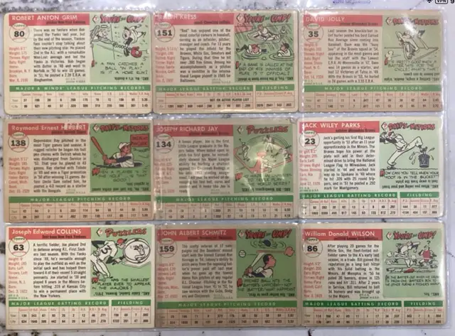 23 VTG - 1955 Topps(U.S.A.) Baseball cards.$10 each all $200 CAN - Photo 6