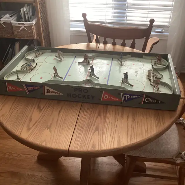 Table Hockey Game- 1950's