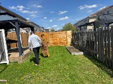 Fence installation