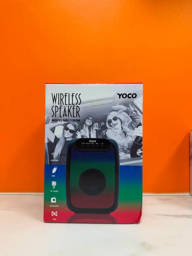 BRAND NEW YOCO WIRELESS SPEAKERS