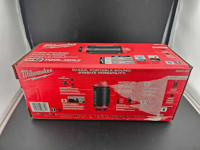 Milwaukee 2955 Packout M12 Jobsite Bluetooth Speaker NEW - Photo 2