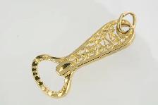 10K BOTTLE OPENER PENDANT - Photo 2