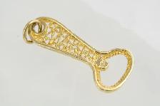 10K BOTTLE OPENER PENDANT - Photo 3