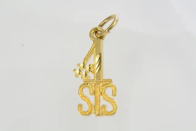 10K #SIS PENDANT - Photo 2