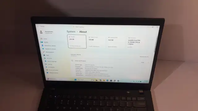 Lenovo ThinkPad T14 Gen 1 i5-10310U 16GB 256GB Win 11 Pro - Photo 2