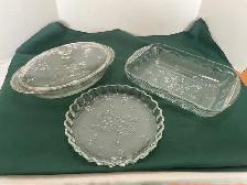 Vintage Anchor Hocking SAVANNAH Oven-proof Baking Dishes