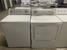 Laveuse sécheuse traditionnelles blanches Whirlpool