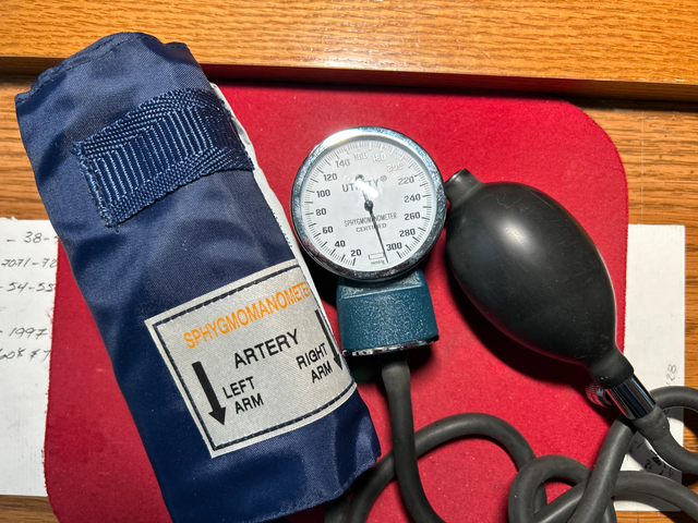 Adult Size Professional Blood Pressure Kit with Aneroid Sphygmom