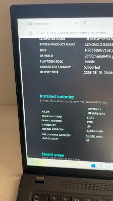 Lenovo T14s Gen 3 i5-1245U 16GB 512GB 100% Battery Win 11 - Photo 4