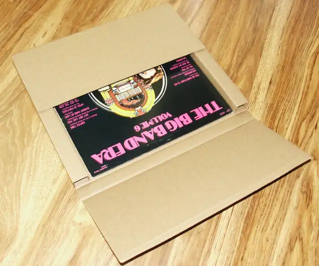 LP Record Album Mailers, Boxes for Secure Shipping