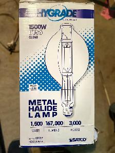 ONE 1500 Watt Metal Halide Lite Bulbas pictured NEED GONE Sooo.