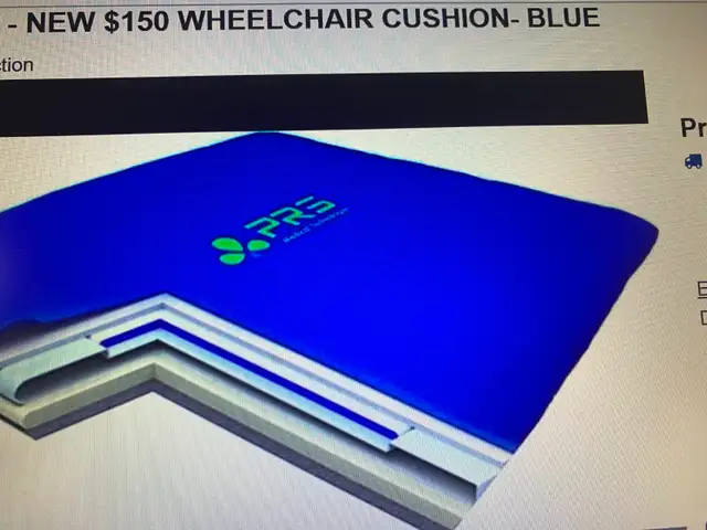 NEW PRS WHEELCHAIR CUSHIONSgreat gift for that loved one SZ. 18 - Photo 5