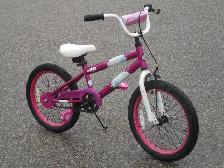 GIRLS POWER 18' AVIGO ONE SPEED BIKE FIRST $50.00 CASH TAKES IT!