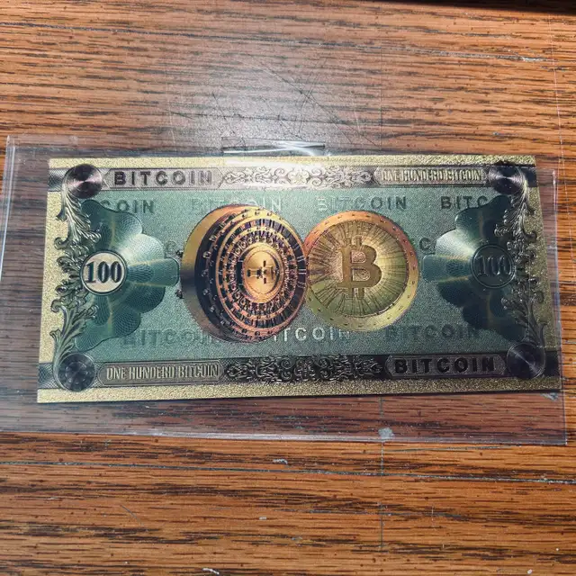 THREE GOLD FOIL BILLSONE JOE BIDEN JR. 2020 BILL 24K FOILONE N - Photo 6
